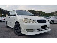 TOYOTA ALTIS 1.8 (A) G ACCIDENT FREE TIPTOP CONDITION ONE OWNER