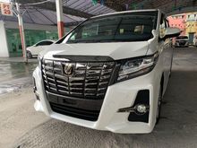 2017 Toyota Alphard 2.5 SA TYPE BLACK JAPAN EDITION