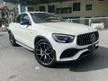 Recon 2020 MERCEDES BENZ GLC43 AMG PREMIUM PLUS COUPE 3.0 BURMESTER SOUND SYSTEM FULLY LOADED FREE 5 YEARS WARRANTY - Cars for sale