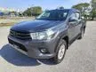 Used 2017 Toyota Hilux 2.4 G Dual Cab Pickup Truck (A) 4WD, ELECTRONIC SEAT, FULLY LEATHER, REVERSE CAMERA (PERFECT CONDITION)