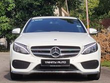 2017 MERCEDES-BENZ C200 AMG (A) W205, 9G-TRONIC Original Full AMG, Super high spec ! Brand NEW by MERCEDES C&C PENANG, mileage only 33K KM!