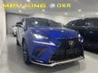Recon 2018 Lexus NX300 2.0 F Sport SUV / 1 UNIT / NICE BLUE / YEAR END PROMOTION
