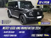 2024 Mercedes-Benz G500 3.0 SUV AMG Manufaktur Black Hitam Mercy G 500