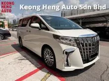 2017/2018 Toyota Alphard 3.5 GL *Full Services By UMW *One Owner *2 Years Warranty *Converted New Facelift *Acc Free *Local GPS *Pilot Seat