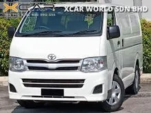 2013 Toyota Hiace Panel Van Van 2.5 (M) *GUARANTEE No Accident/No Total Lost/No Flood & 5 Day Money back Guarantee*