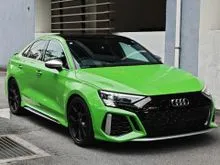 UNREGISTER 2023 Audi RS3 2.5 Quattro TFSI Sedan 5A