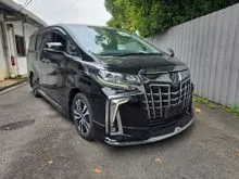 2021 Toyota Alphard 2.5 G SC Modellista jbl 360 cam fully loaded