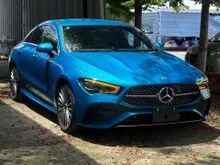 [FACELIFT 2KMILG 5A] LAPIS BLUE SPECIAL COLOR [RARE]  2024 Mercedes-Benz CLA180 1.3T W/5YR WRTY