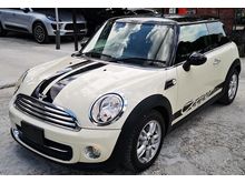2013 MINI COOPER 1.6A JAPAN SPEC UNREG SELLING PRICE ( RM 105,000.00 NEGO ) CAR BODY - WHITE COLOR ( 3283 )