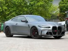 2022/2025 BMW M4 COMPETITION 3.0 X-DRIVE UK SPEC , DIRECT OWNER , M CARBON BUCKET SEATS , FI EXHAUST SYSTEM , HARMON KARDON SOUND SYSTEM , 360 CAMERA