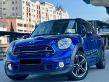 2017 MINI Countryman 1.6 Cooper S SUV // Facelift F60 Model // Twin Power Turbo // Paddle Shifter // Push Start // Full Black Leather Seat // LED Lamp