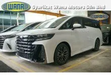 2024 Toyota Vellfire 2.4 Z Premier 280HP (Full Spec/ Below 10,000km Mileage/ Brown Interior) Unreg