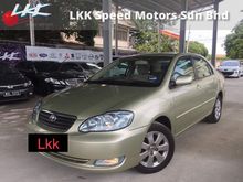 2005 Toyota Corolla Altis 1.6 (A) E full spec Sedan