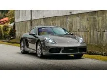 2017 Porsche 718 Cayman 2.0 PDK  Mid-Engine RWD  Agate Grey  47K KM