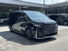 2025 Toyota Vellfire 2.4 Z Premier MPV / FULLY LOADED / BLACK INTERIOR / JBL SOUND SYSTEM / HUD / DIM / BSM / 4 CAM / SIDE STEP