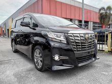 2016 Toyota Alphard 2.5 SA TYPE BLK (JBL,PRE-CRASH,POWER BOOT-UNREG)