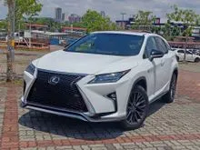 3w Mileage 2018 Lexus RX 300 2.0 F Sport SUV