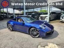 2022 Porsche 911 Carrera Sport Chrono Package (Grade 5A 10,000km) Panoramic Roof Memory 14 Way Power Seat 360 Camera PDLS Plus Ready Stock Unreg