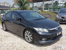 2012 Honda Civic 2.0 S i-VTEC Sedan, High Loan, Paddle Shift, Electronic LEATHER Seat