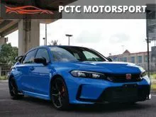 2023 Honda Civic 2.0 Type R Hatchback / FREE 5Y WARRANTY / GRADE 5A UNREG UNIT / FREE GIFTS TINTED POLISH / HONDA SENSING / RARE BLUE COLOR