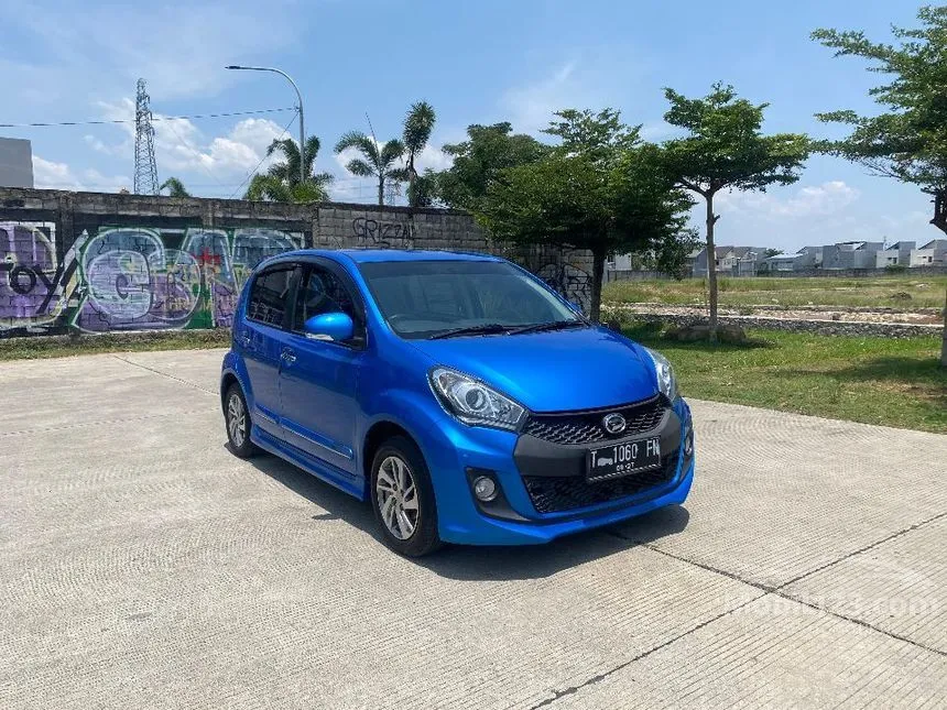 Jual Mobil Daihatsu Sirion 2017 Sport 1.3 di Jawa Barat Manual Hatchback Biru Rp 115.000.000