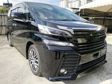2015 Toyota Vellfire ZG JBL /TRD Grill Unregister