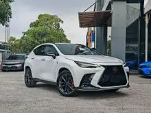 2022 NEGO Lexus NX 350 2.4 F Sport MARK LEVINSON 5A UNREG