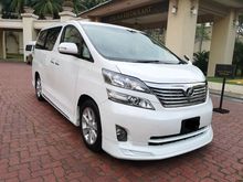 2010 Toyota Vellfire 3.5 V L Edition MPV , FULL SPEC , Cool Box