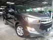 Used 2017 Toyota Innova 2.0 G (A)1 LADY OWNER.FULL BODYKIT.LOW MILEAGE.SERVICE RECORD