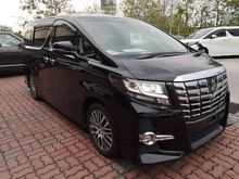 2015 Toyota Alphard 2.5 MPV PILOT SEATS & JBL SOUND