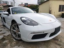2017 Porsche 718 2.0 Cayman Coupe,FACELIFT LED,REVERSE CAMERA,NEW ARRIVE,2017 UNREGISTER
