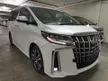 Recon 2022 Toyota Alphard SC 3LED/Sunroof/Low Mileage High Grade Nice Car