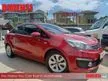 Used 2017 Kia Rio 1.4 Sedan (A) SERVICE RECORD / MAINTAIN WELL / ACCIDENT FREE / ONE OWNER / VERIFIED YEAR