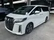 Recon TOYOTA ALPHARD SC WITH SUNROOF FREE 5 YEAR WARRANTY