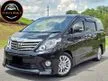 Used Toyota Alphard 2.4 SC FACELIFT (A) POWER BOOT, 360 CAMERA, FRONT CAMERA, PILOT SEAT, 2 POWER DOOR, HOME THEATER, MEMORY SEAT, ELECTRIC SEAT
