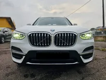 2019 BMW X3 2.0 xDrive30i Luxury SUV[CLASSY FAMILY KING][RM1187/MO][8 YEARS LOAN]