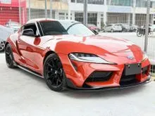 2024 Toyota GR Supra 3.0 RZ PLASMA EDITION Coupe / GRADE 4.5 [MILEAGE 12K KM] BSM / HUD / 100 units ONLY