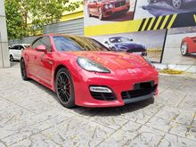 2012 Porsche Panamera 4.8 GTS Hatchback Sport Exhaust Sport Chrono Bose Sound System Power Boot Xenon Light LED Daytime Running Light Airmatic Suspension