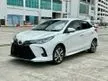 Used 2023 Toyota Yaris 1.5 G Hatchback FREE WARRANTY LOW MILEAGE LED HEADLAMP 360 SURROUND CAMERA