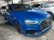 Recon 2018 Audi RS3 2.5 Sedan # B&O Sound, Panoramic Roof, 300 UNIT OFFER