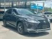 Recon 2021 Lexus RX300 2.0 F Sport SUV [GRAY RARE COLOR NOT BLACK, PANORAMIC ROOF, BLK AND WHITE LEATHER]5A AUCTION REPORT