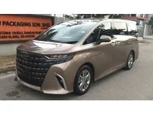 2025 Toyota Alphard 2.5 Z MPV (A) READY STOCK [UNREG] JBL, DIGITAL INNER MIRROR, HUD, SUNROOF, TIPTOP CONDITION, FREE WARRANTY
