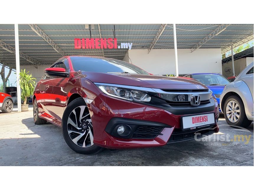 Honda Civic 2017 S I Vtec 1 8 In Kuala Lumpur Automatic Sedan Maroon 2017 Honda Civic S I Vtec Sedan