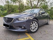 2013 Mazda 6 2.0 SKYACTIV-G Sedan CBU TIPTOP CONDITION ONE OWNER