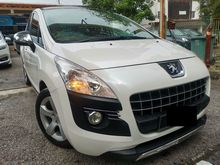 2013 Peugeot 3008 1.6 SUV (A) FULL LEATHER SEAT PANAROMIC ROOF 1 OWNER