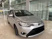 Used TIPTOP CONDITION (USED) 2015 Toyota Vios 1.5 J Sedan - Cars for sale