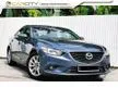 Used 2014 Mazda 6 2.0 SKYACTIV-G Sedan (A) LEATHER SEAT DVD PLAYER KEYLESS REVERSE CAMERA - Cars for sale