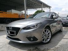 2015 Mazda 3 2.0 SKYACTIV-G Mazdasports Hatchback , DAYLIGHT RUNNING , NEW FACELIFT