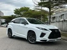 UNREG 2020 Lexus RX 300 2.0 F Sport TRD BODYKIT TRD MUFFLER PANORAMIC ROOF BSM HUD RED LEATHER ELECTRICAL MEMORY VENTILATION SEAT POWER BOOT