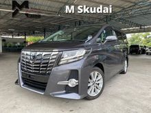 2017 Toyota Alphard 2.5 SA P.CRASH SUNROOF 5 YRS TOYOTA WARRANTY